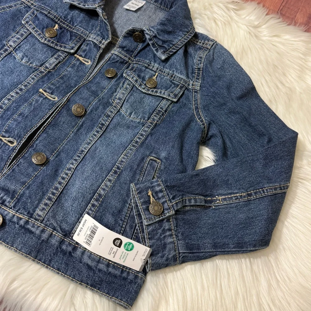Carter’s Kid Denim Jacket Size 10/10A *New With Tags*